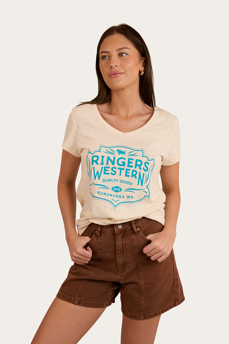 Quality Goods Womens V-Neck T-Shirt