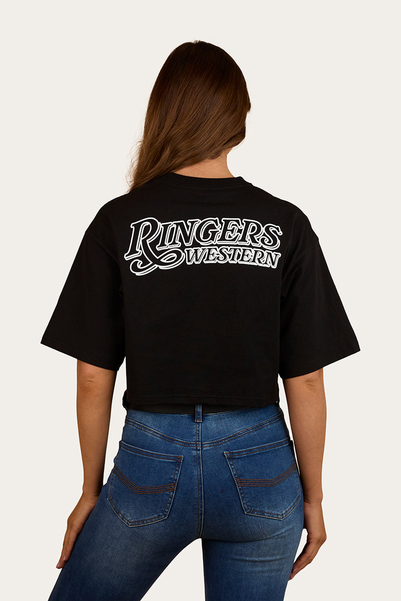 Twilight Womens Oversized Cropped T-Shirt