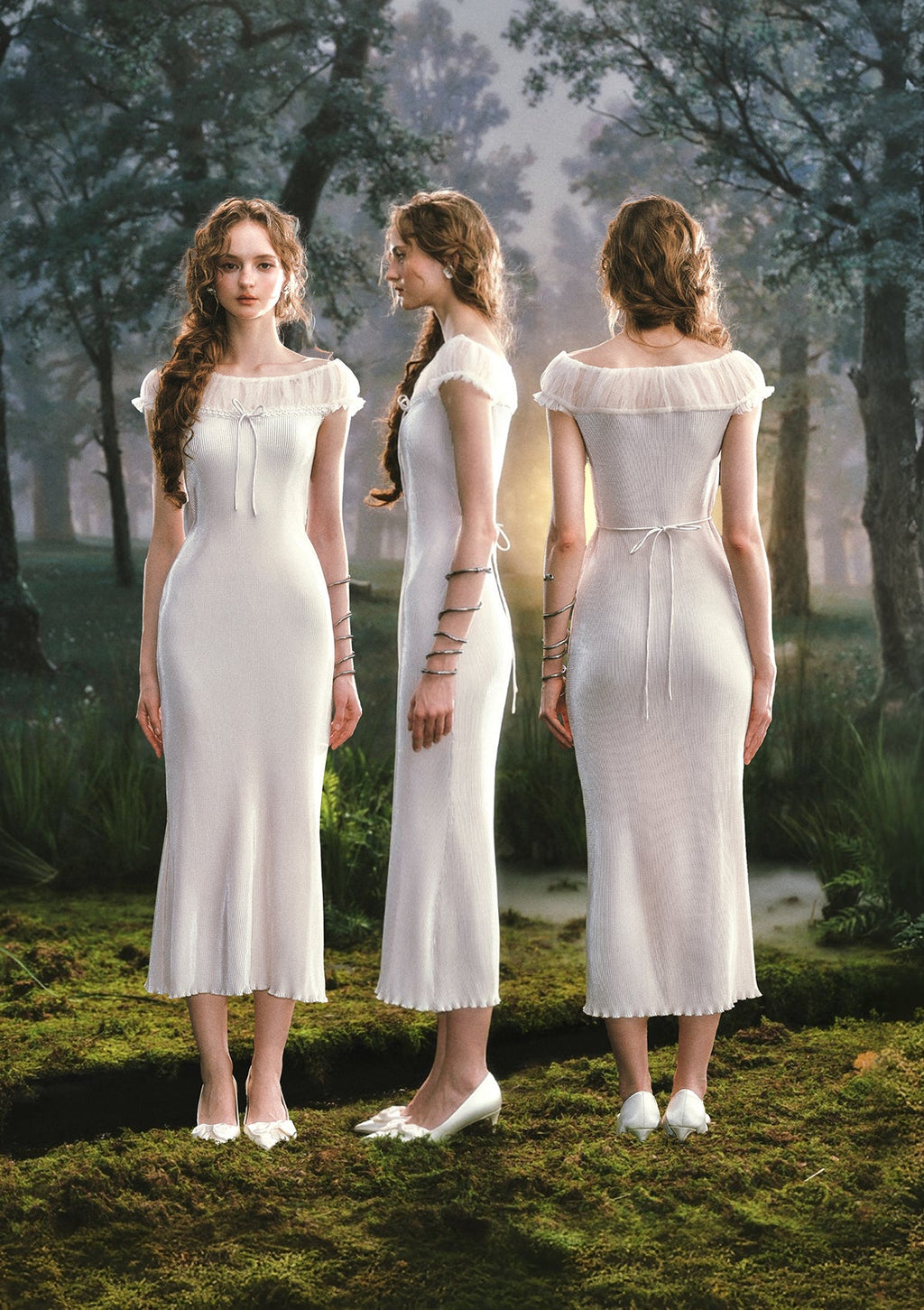 Little White Serpent Dress