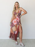 Wild Rose Tassel Dress - Multi