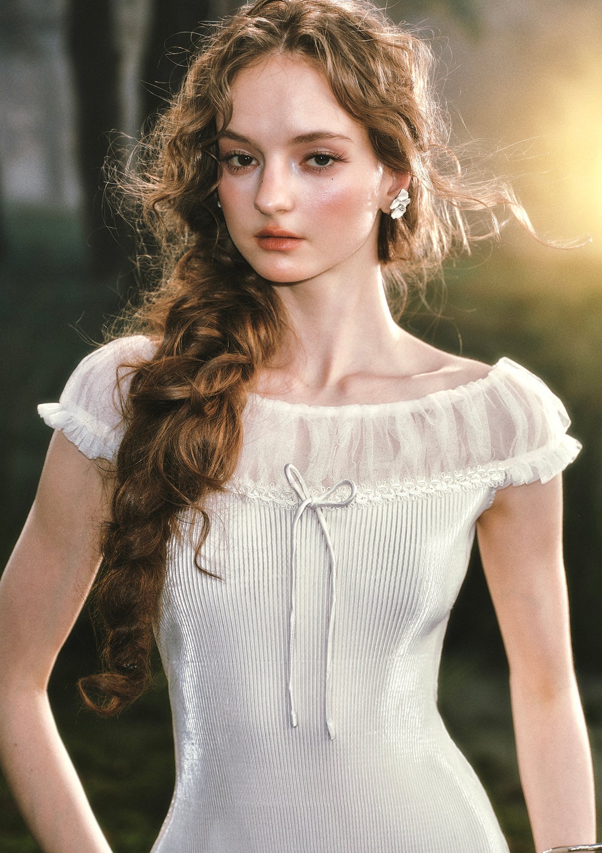 Little White Serpent Dress