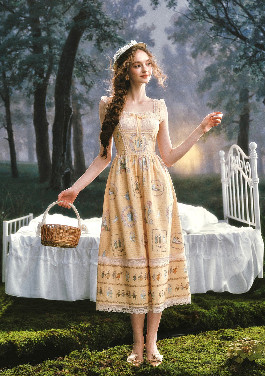 Honey-Gathering Girl Dress