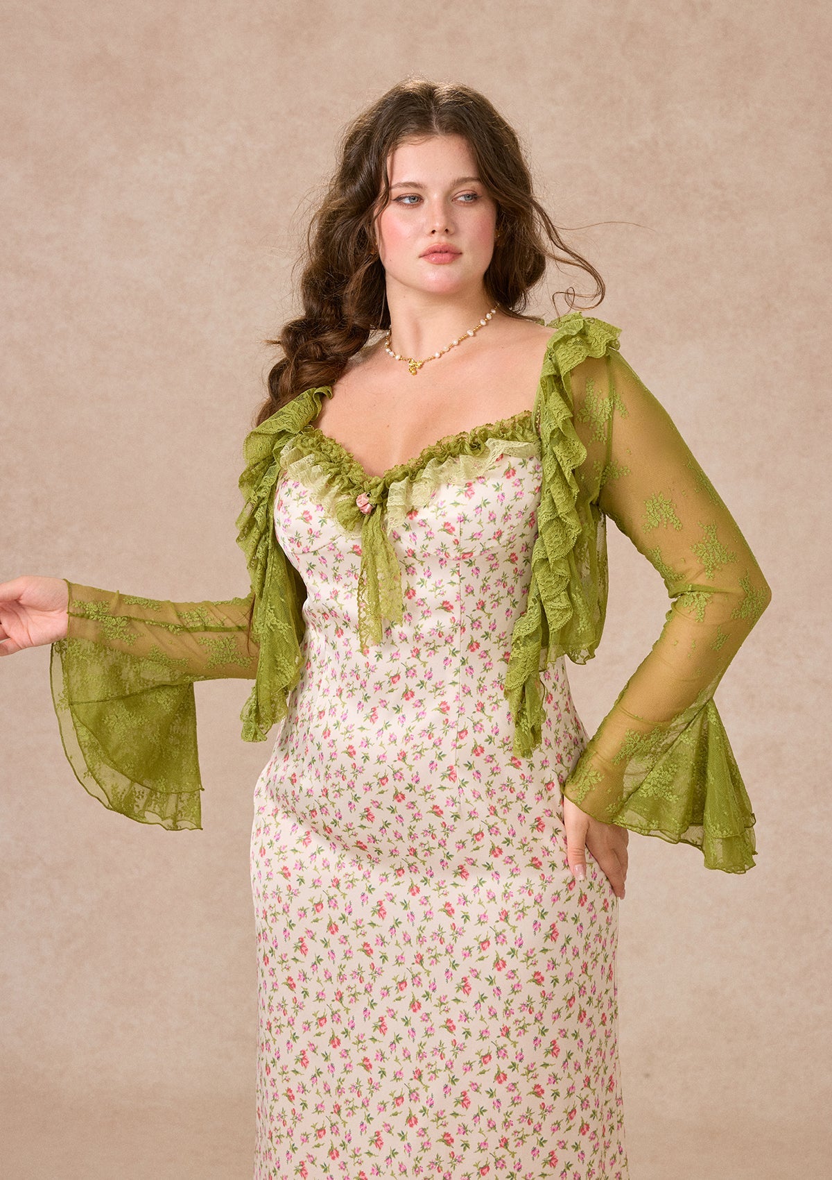 Curve&Plus Enchanted Forest Dress