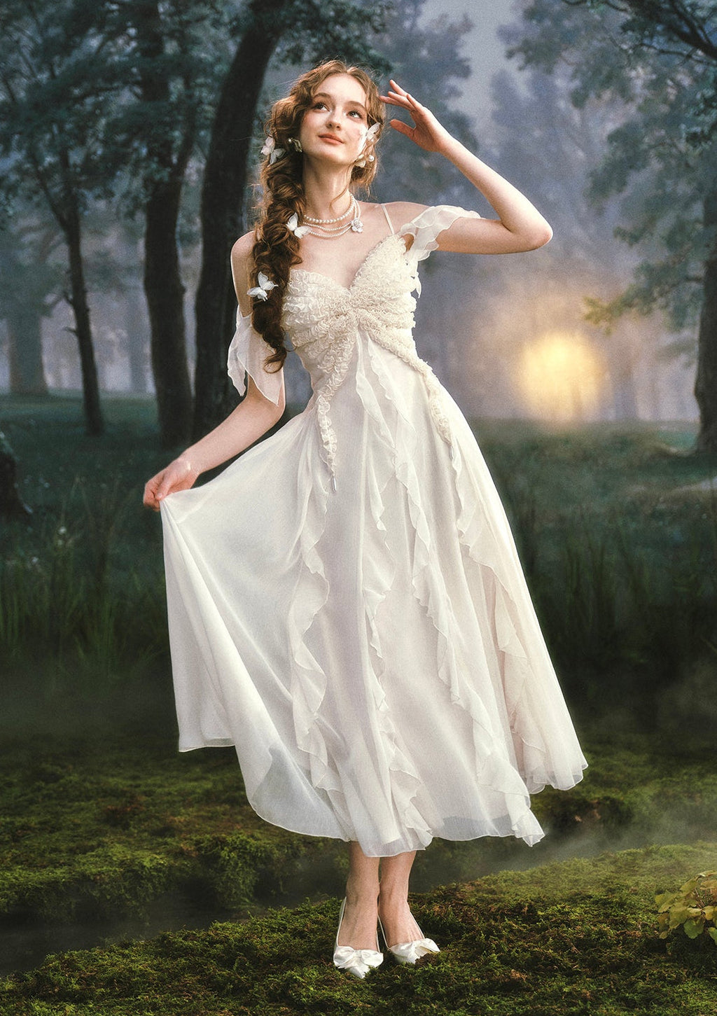 West Cold Butterfly Dress