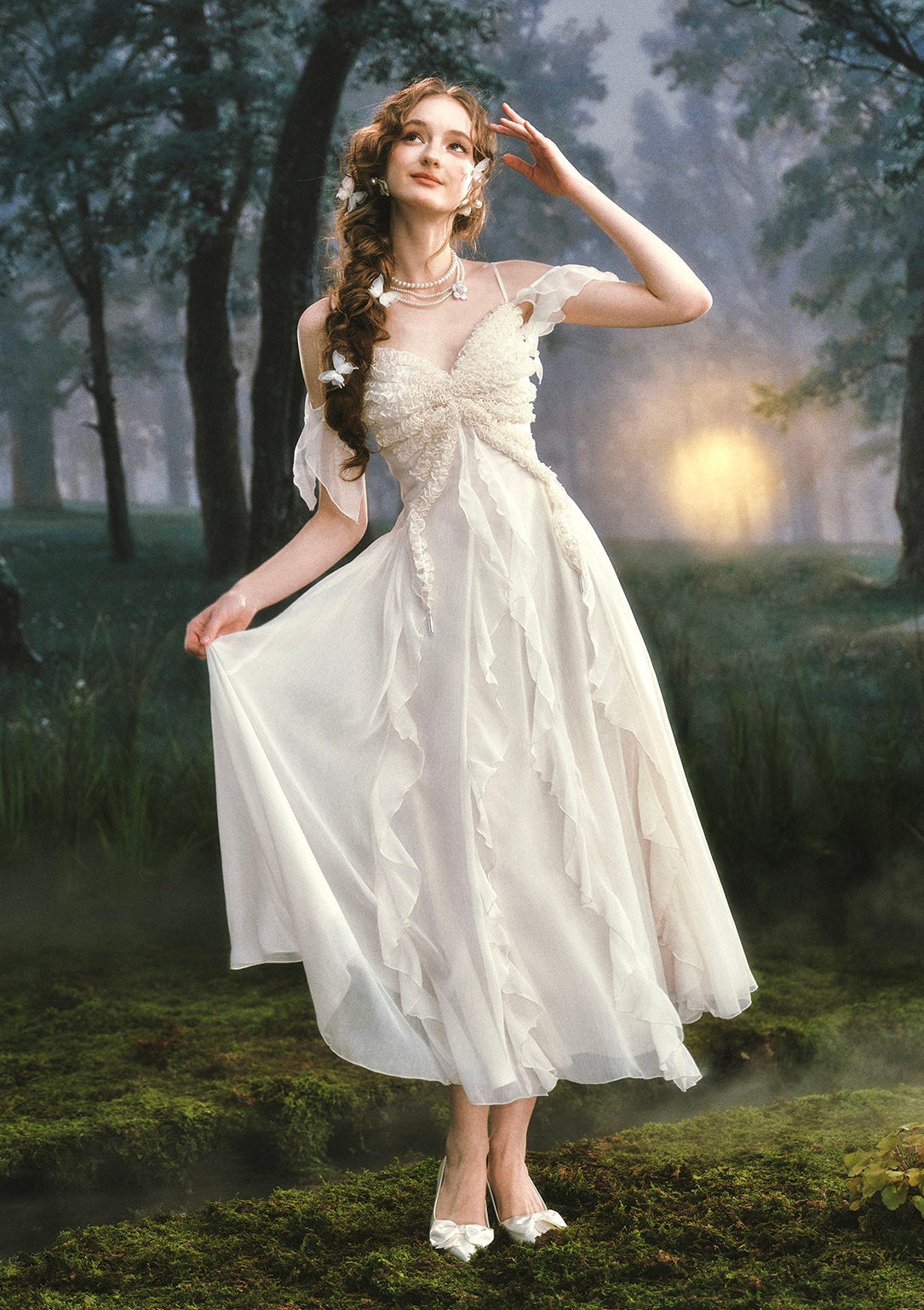 West Cold Butterfly Dress