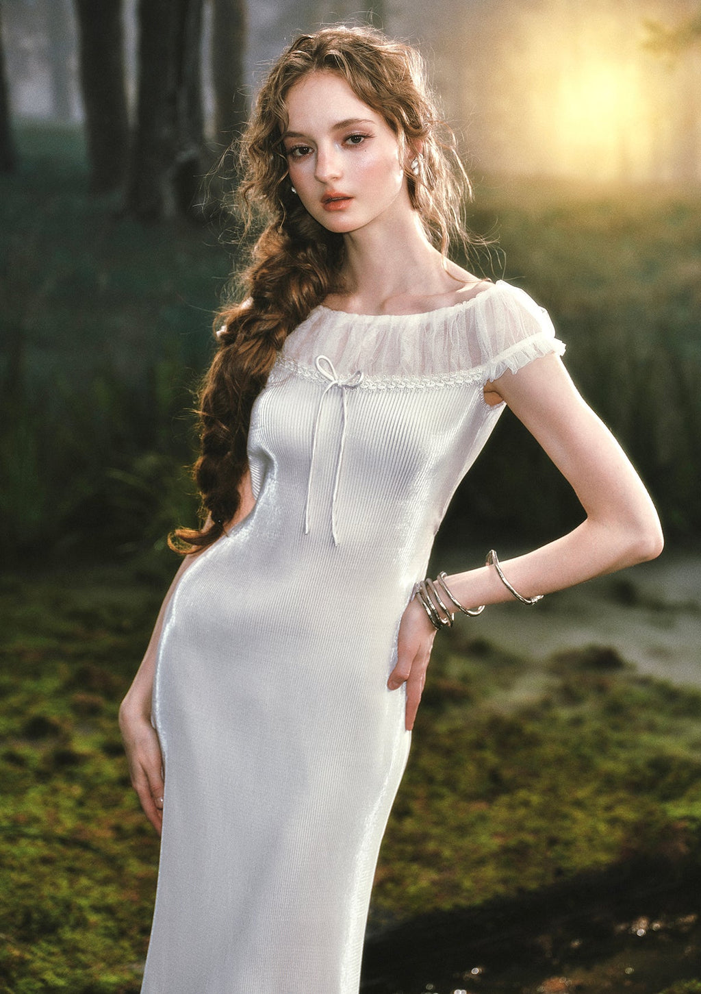 Little White Serpent Dress