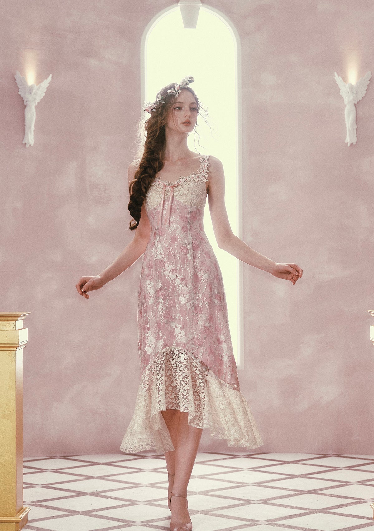 Floral Vine Fairy Shoes Dress