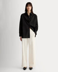 The Boyfriend Shirt in Ultrasoft Cotton | Black
