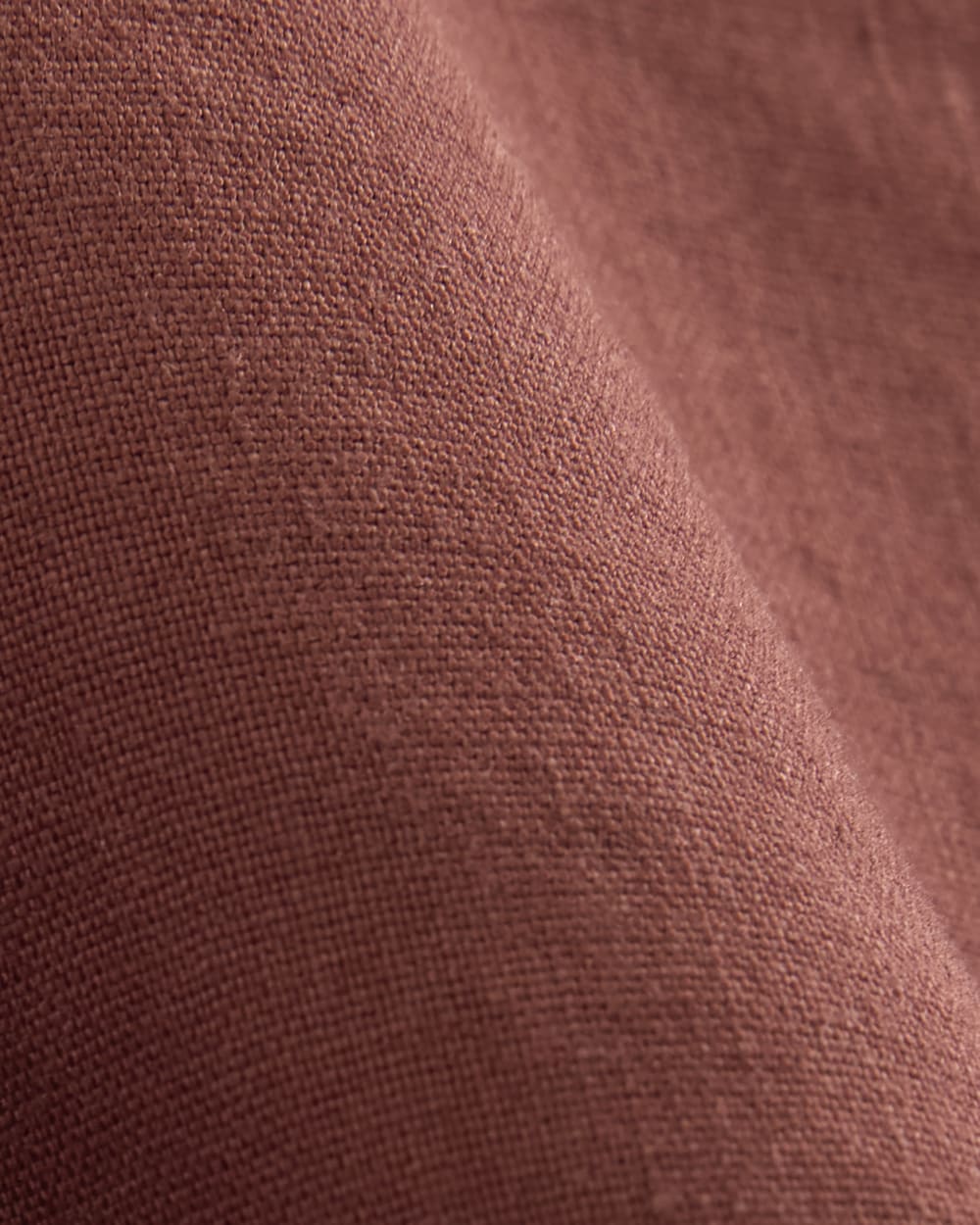 The Shift Dress in Stretch Linen | Henna Red