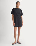 Weekend Tee Mini Dress | Black
