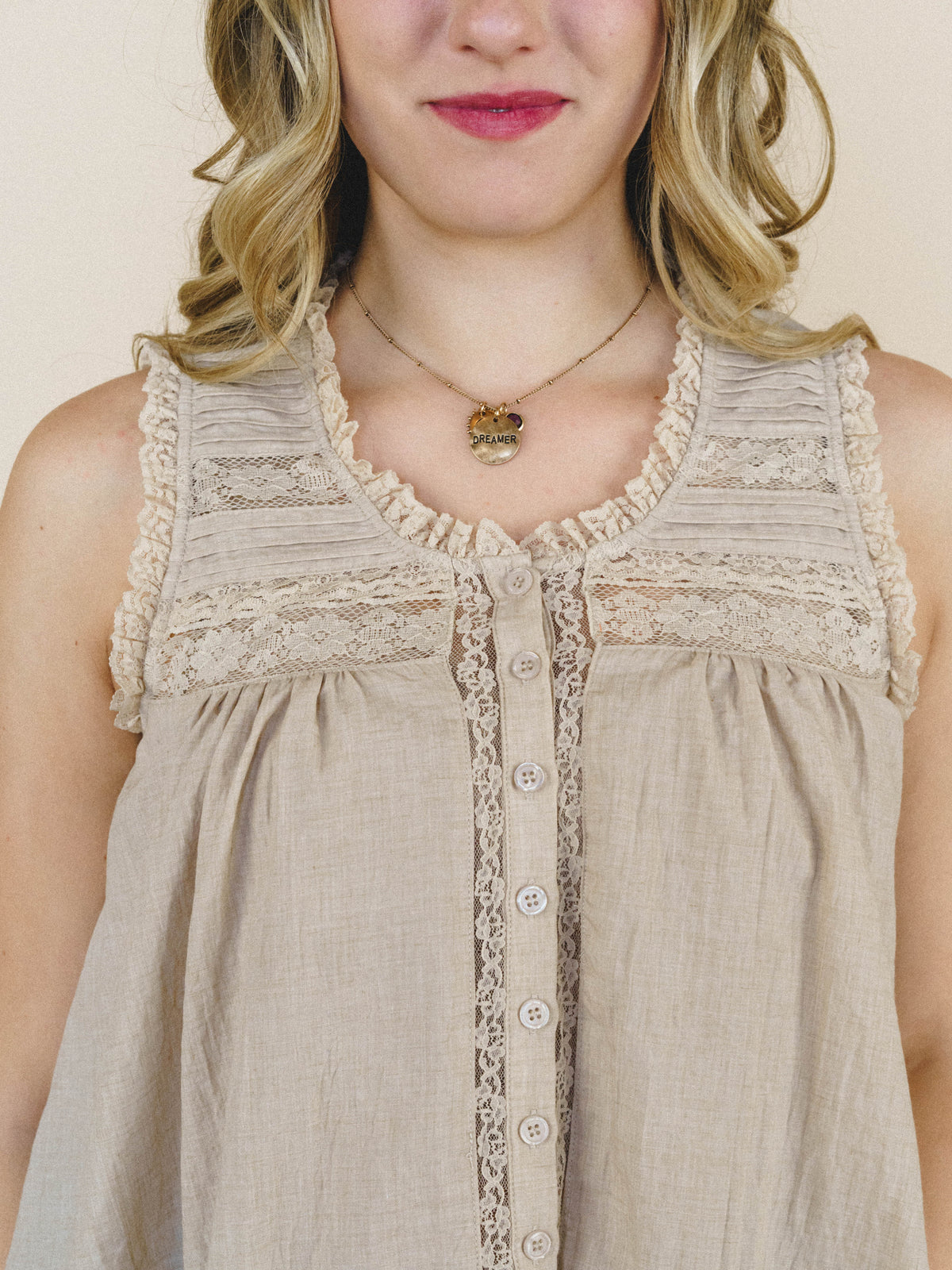 Soft Light Top - Oatmeal