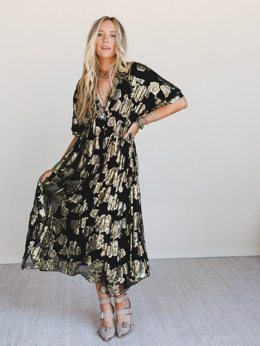 Nightflower Dress - Black - Pre Order