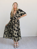 Nightflower Dress - Black - Pre Order