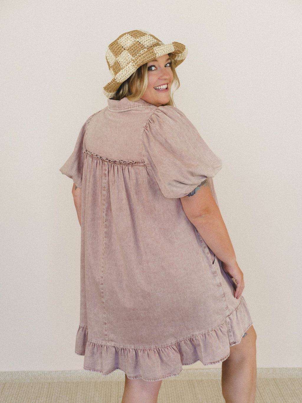 Fables and Folktales Dress - Dusty Rose