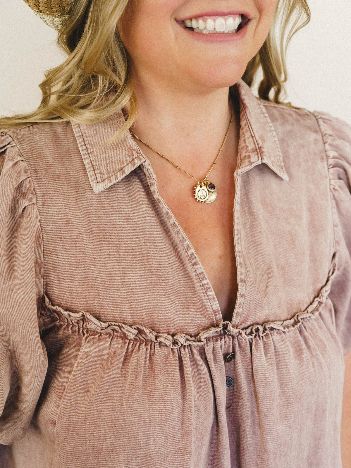 Fables and Folktales Dress - Dusty Rose