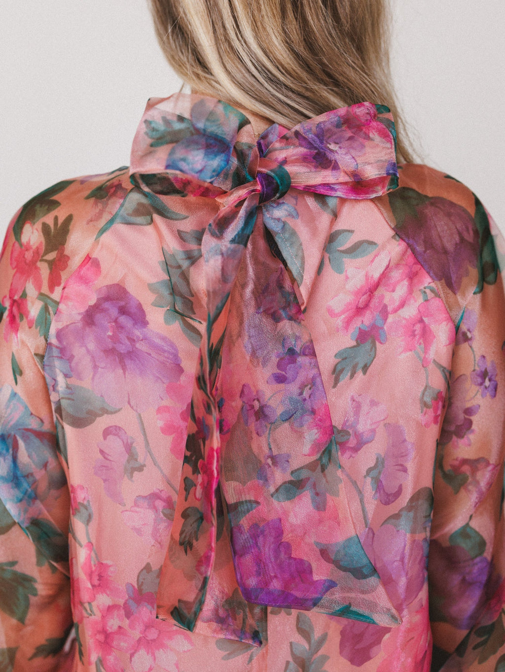 Blushbud Floral Dress - Peach