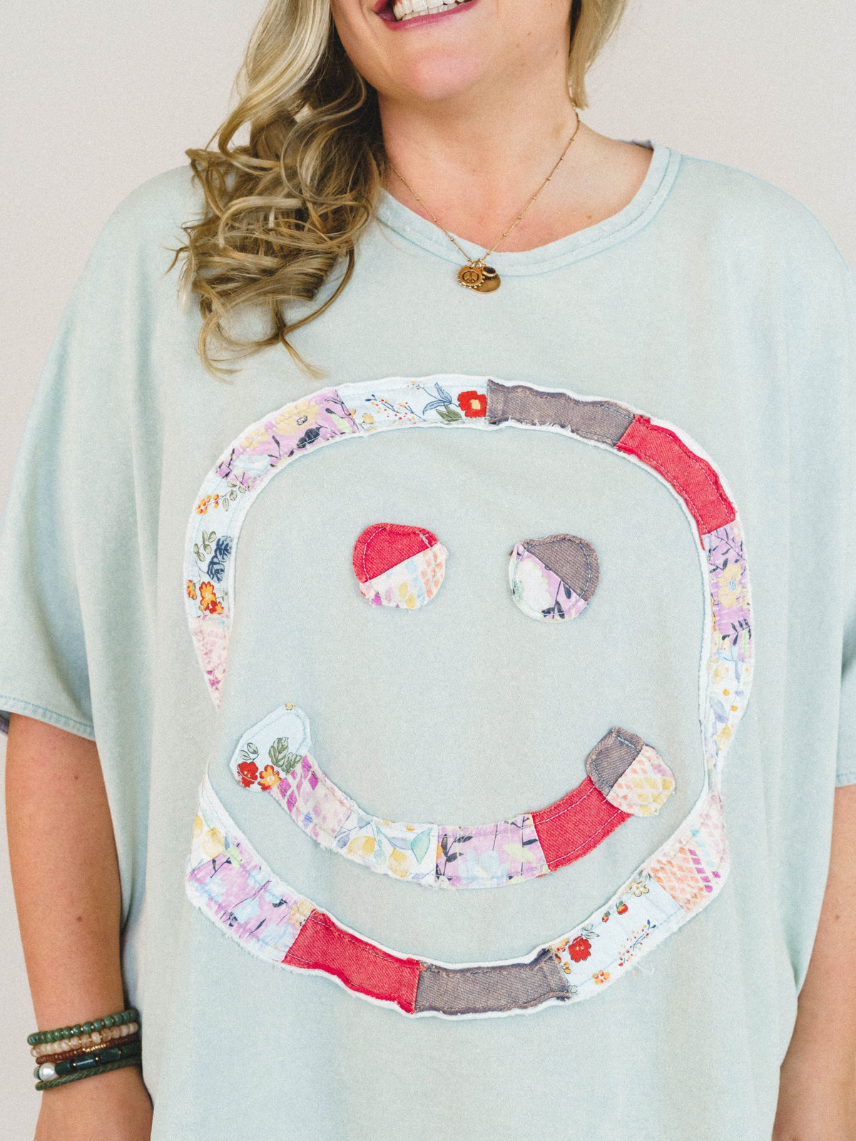 Big Smiles Tee - Sage