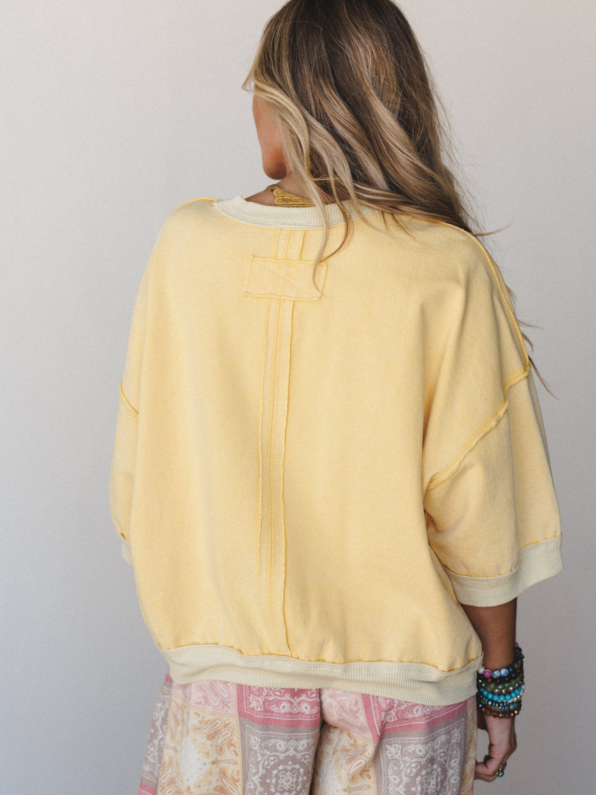 Sunlit Shore Top - Yellow