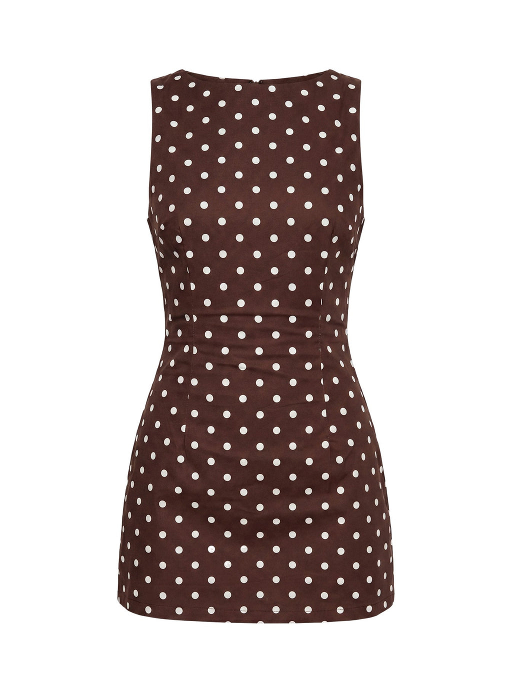 Yumiko Romper Brown Polka Dot