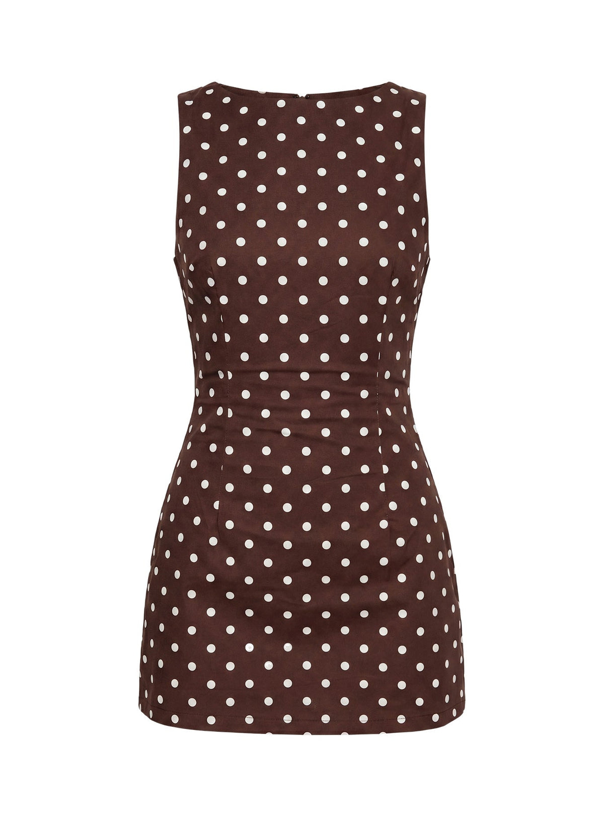 Yumiko Romper Brown Polka Dot