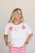 Horseshoe Falls Tee - White