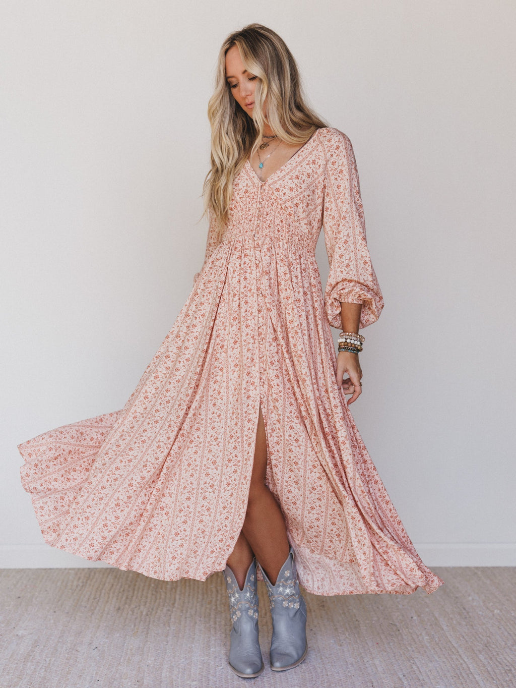Day Dates Dress - Clay - Pre Order