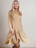 Full of Hope Dress - Biscuit - Pre Order