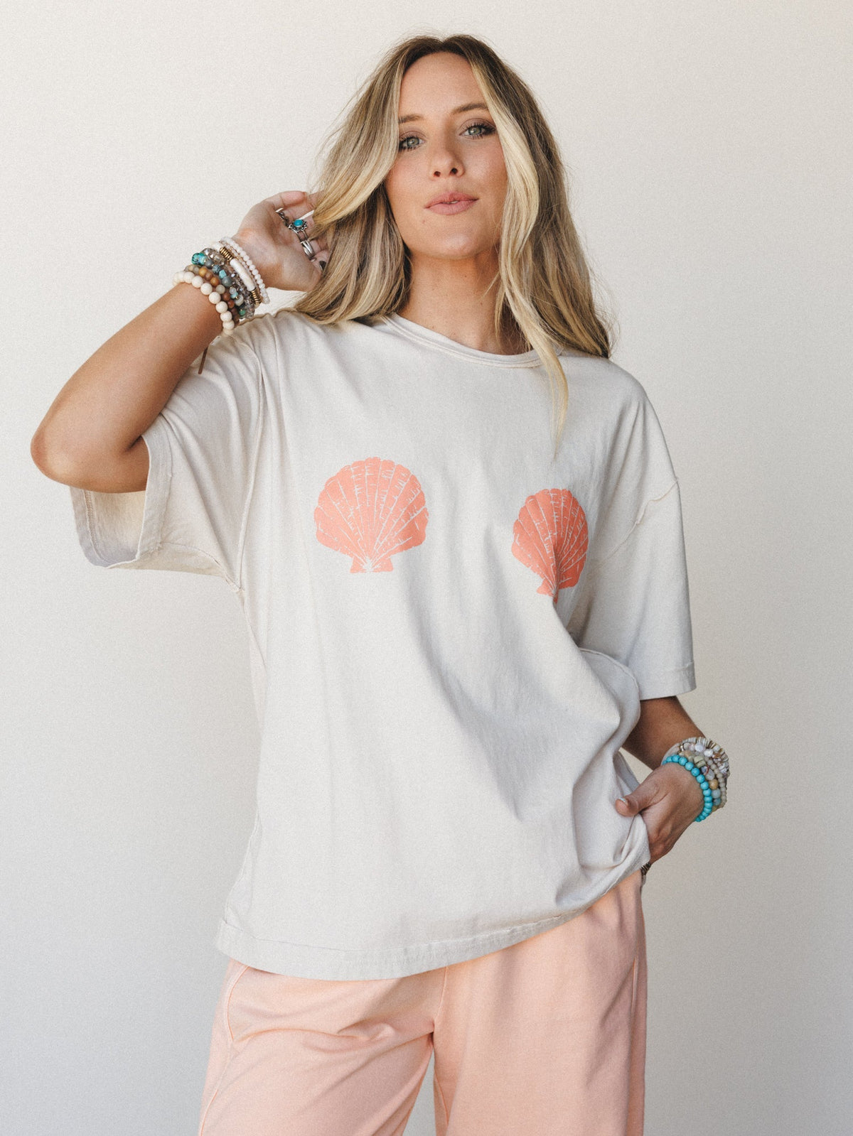 Song of the Sea Tee - Light Taupe