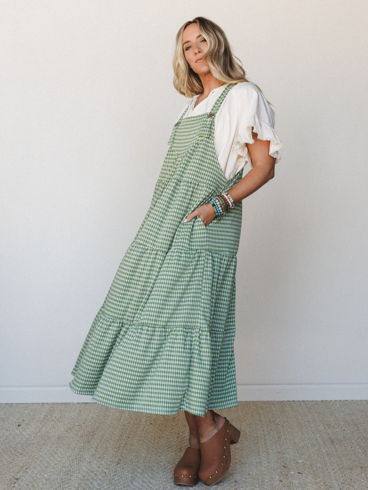 The Nest Under The Palms Dress - Avocado