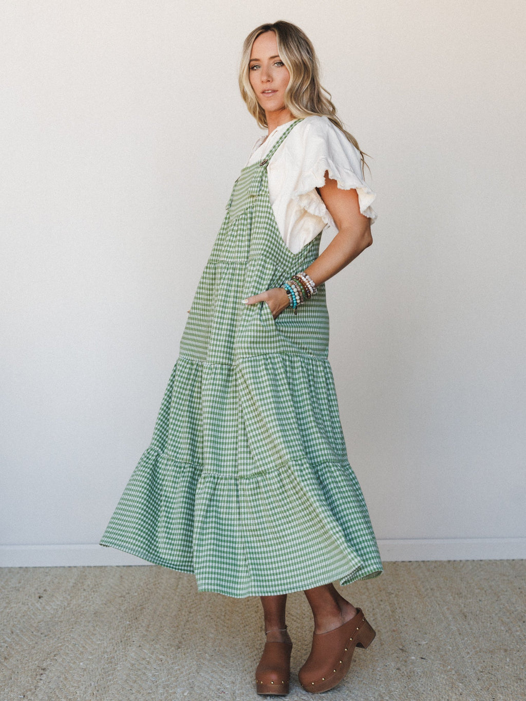 The Nest Under The Palms Dress - Avocado