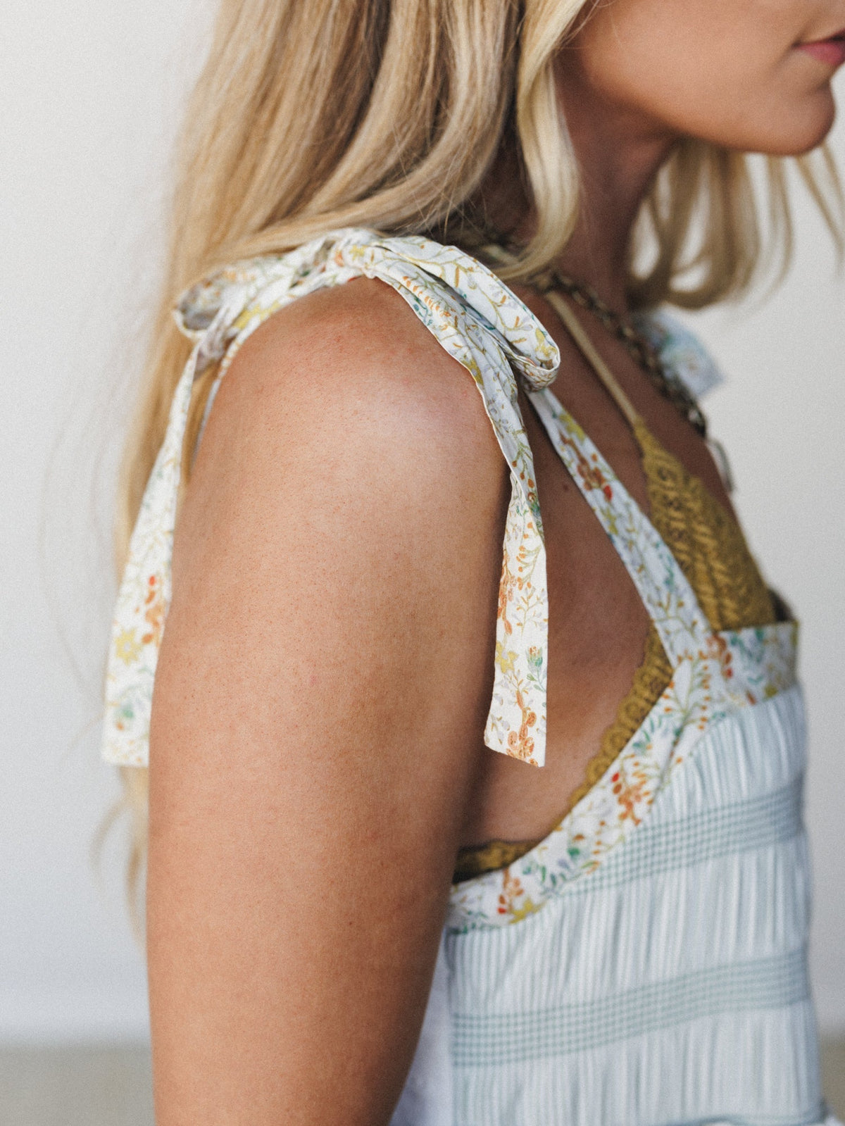 Patchwork Fantasy Dress  - Ivory Multi