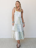 Patchwork Fantasy Dress  - Ivory Multi