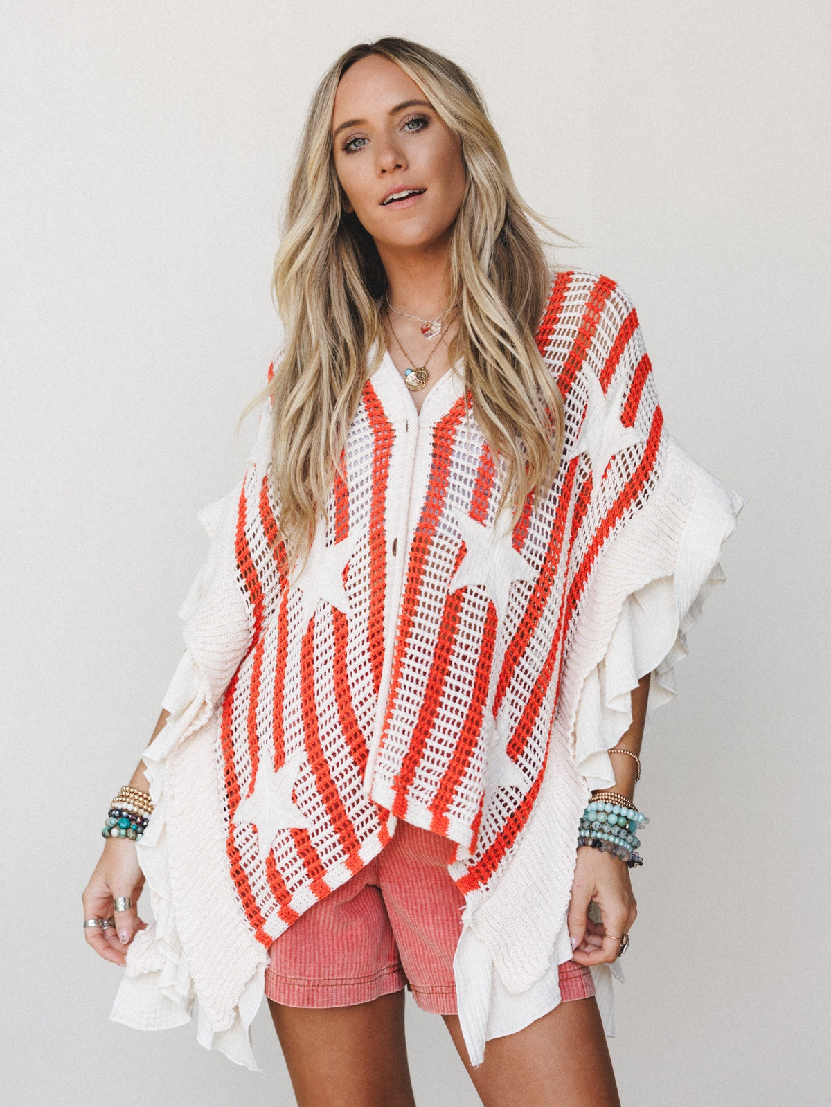 Shine Bright Top - Orange