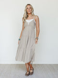 By The Bay Maxi Dress - Light Mocha