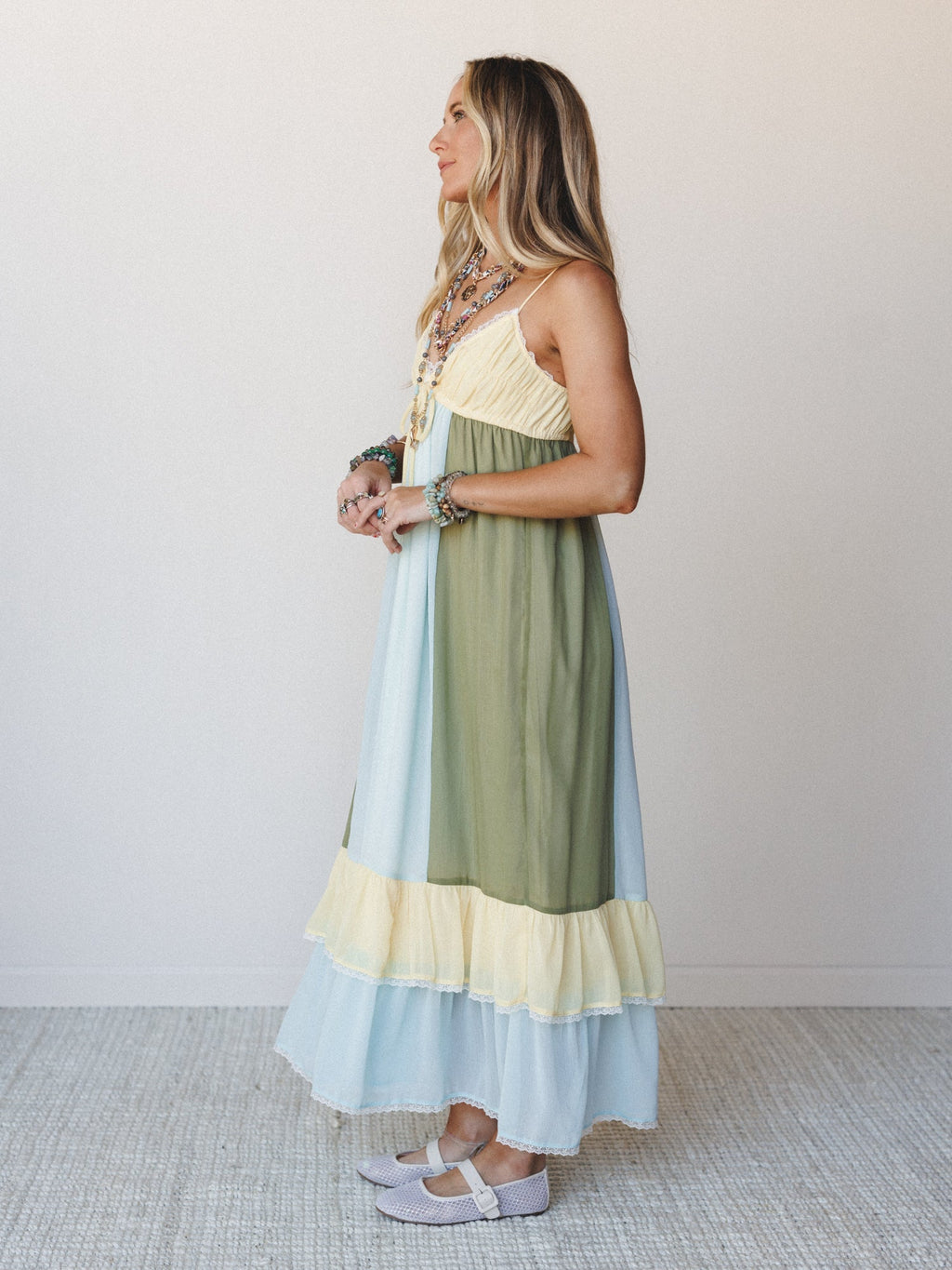 Heart at Sea Dress - Light Blue