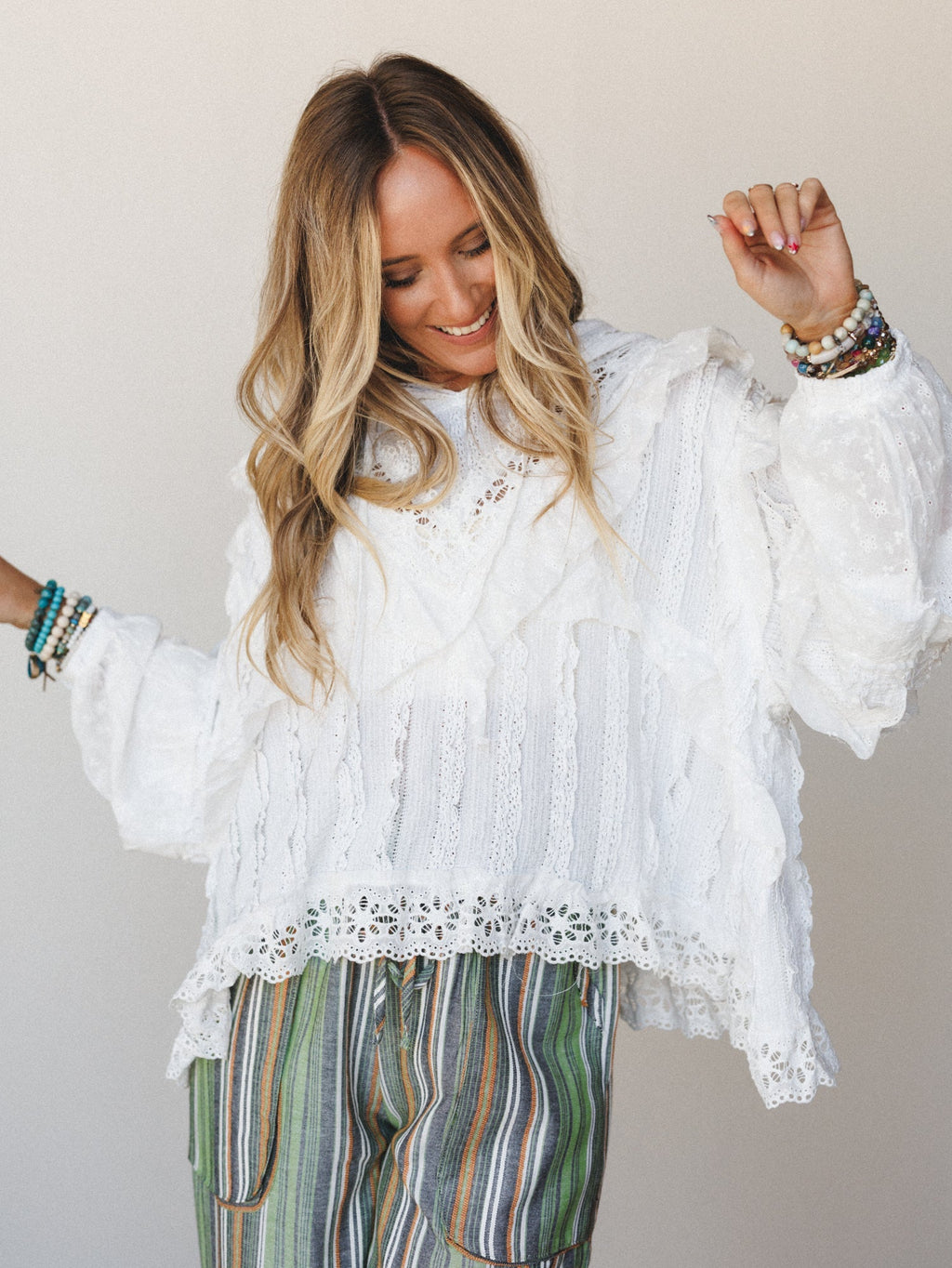 Lunelle Blouse - Natural