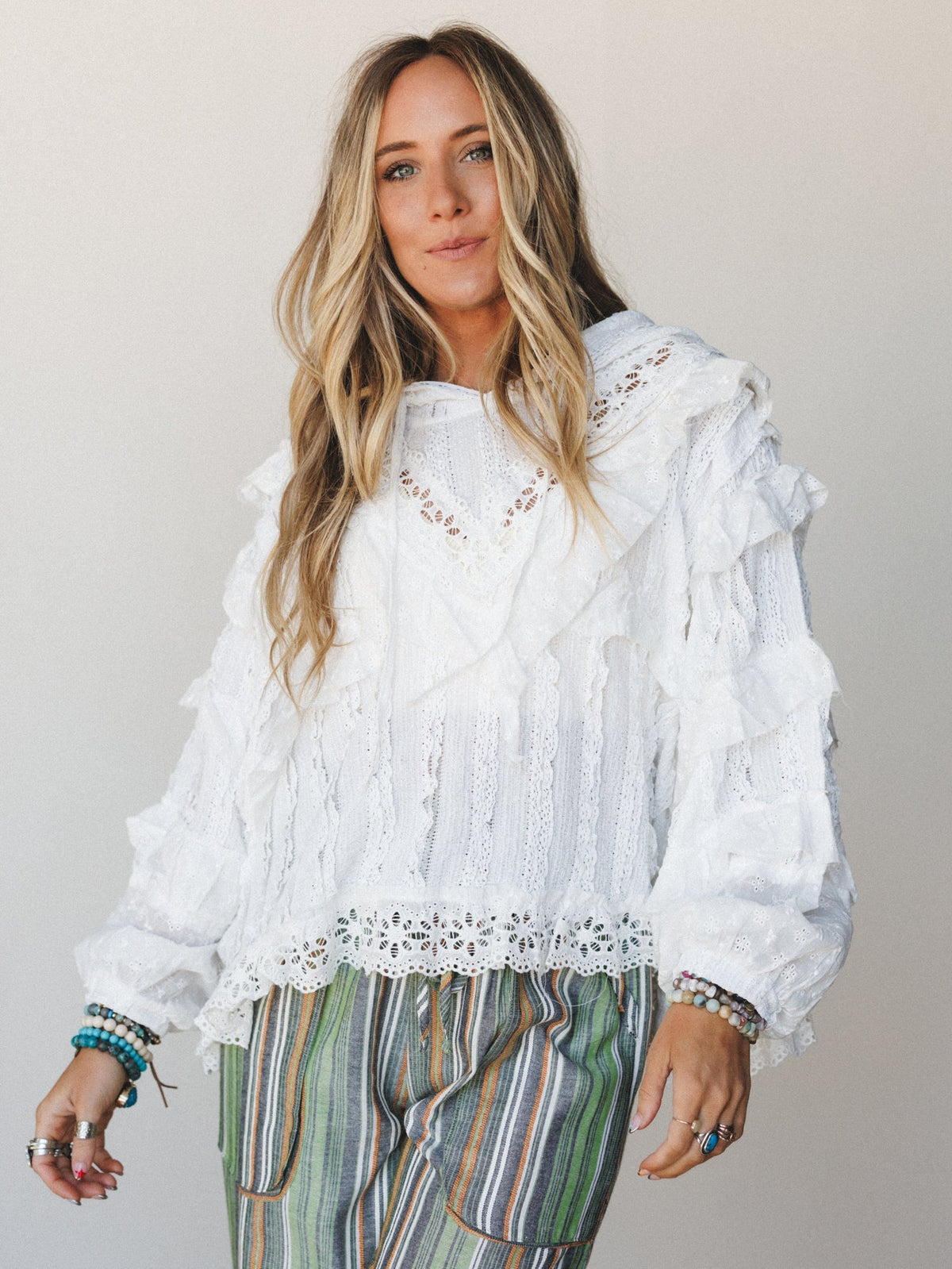 Lunelle Blouse - Natural