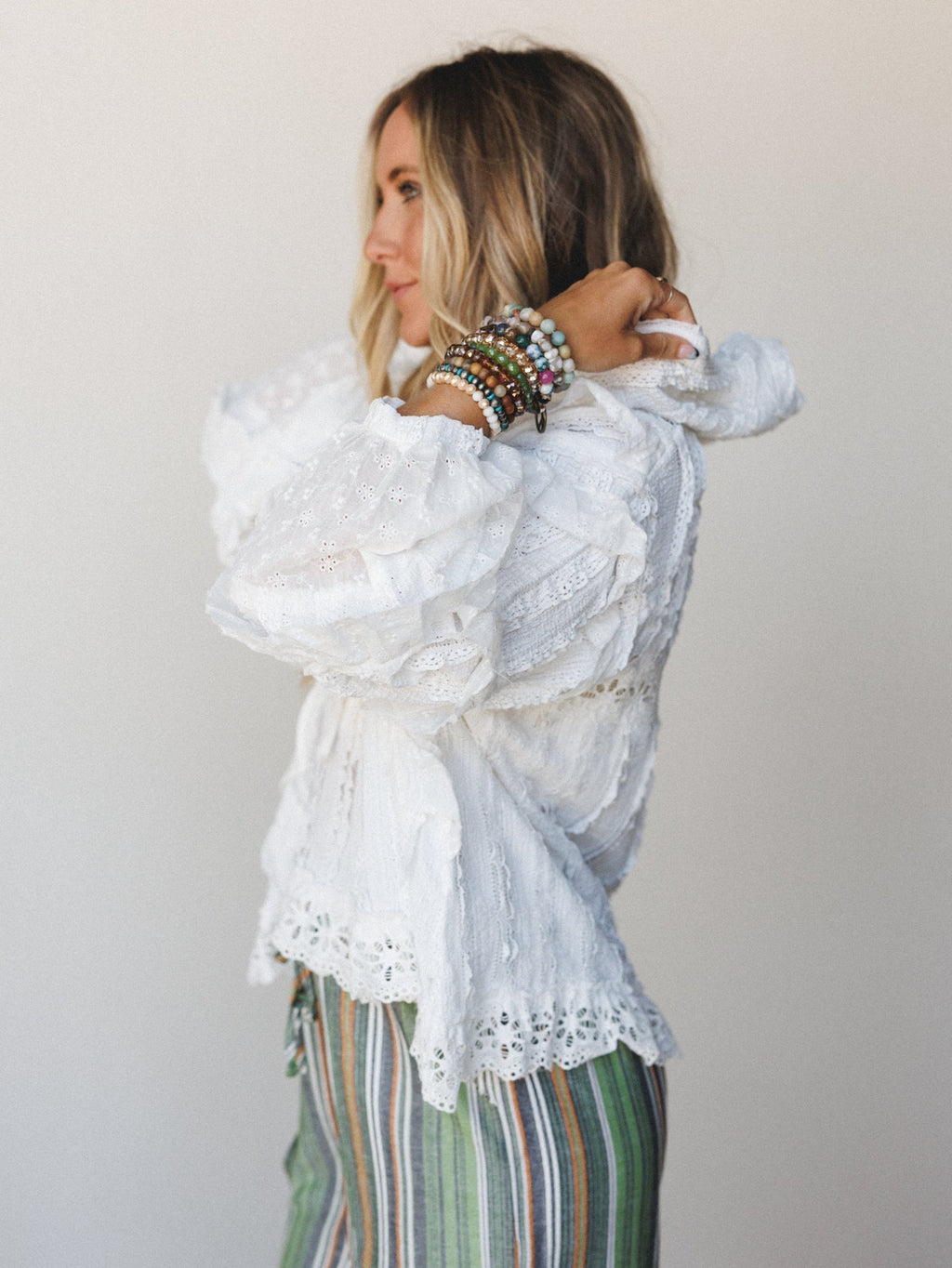 Lunelle Blouse - Natural