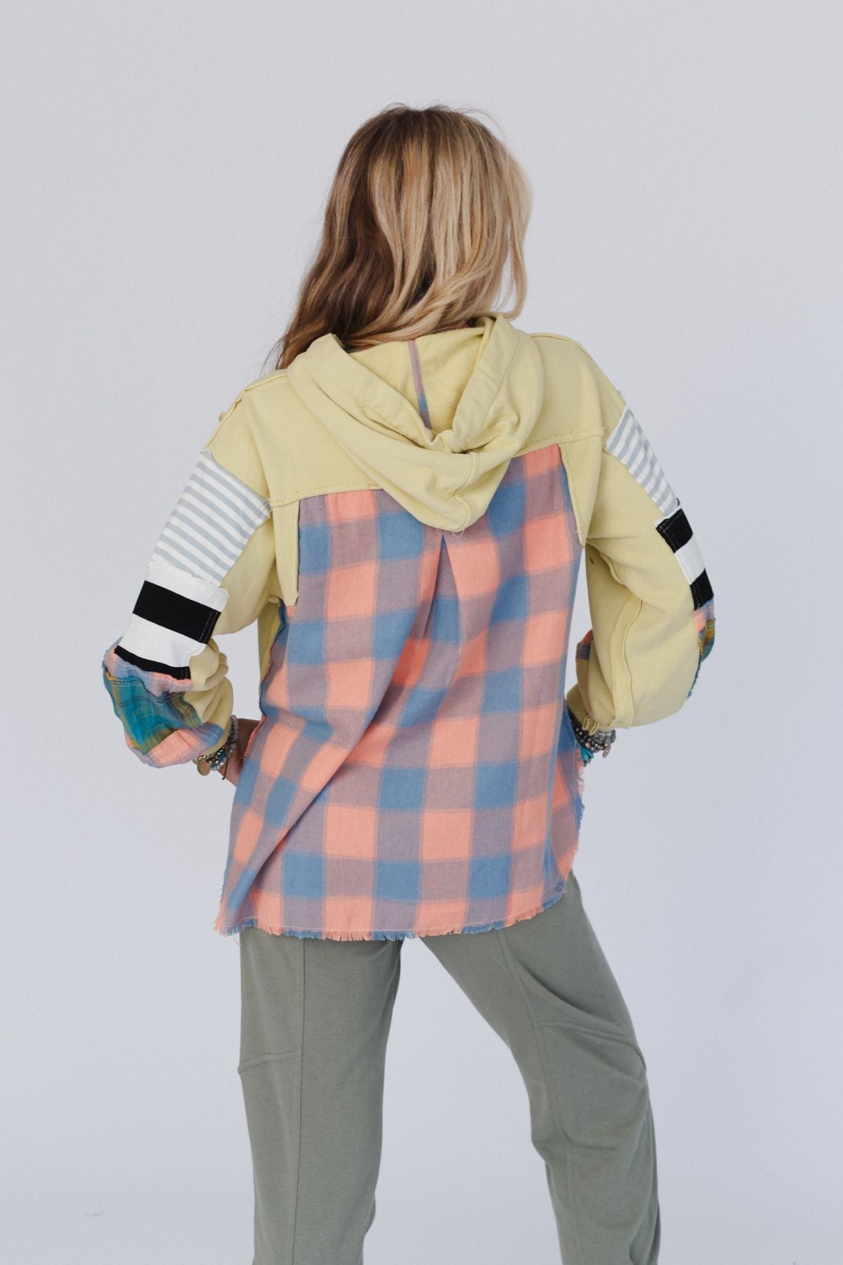 Waylynn Hoodie Pullover - Yellow
